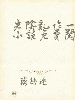 光阴乱作一团的小说免费阅读