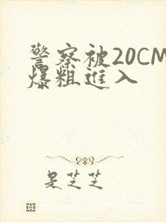 警察被20CM爆粗进入
