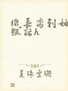 机长脔到她哭h粗话h