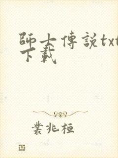 师士传说txt下载