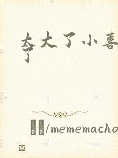 太大了小喜涨死了