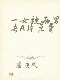 一女被两男桶进去A片免费