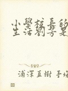 小学校长的幸福生活刘芳是谁