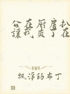 公在厨房扒开腿让我爽了在线观看