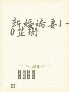 新婚娇妻1一40芷珊