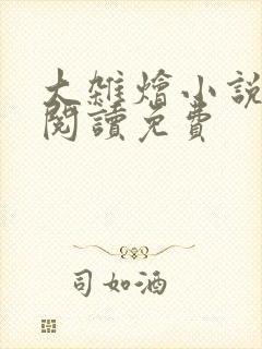 大杂烩小说全集阅读免费