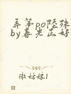 弄筝po陆殊词by春光正好