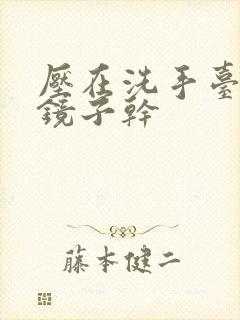 压在洗手台看着镜子干