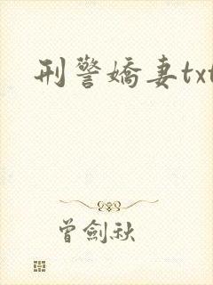 刑警娇妻txt
