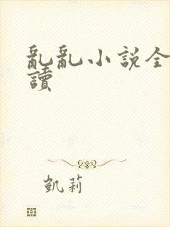 乱乱小说全文阅读