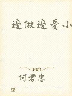 边做边爱小说