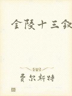 金陵十三钗原著