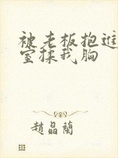 被老板抱进办公室揉我胸