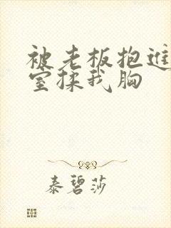 被老板抱进办公室揉我胸