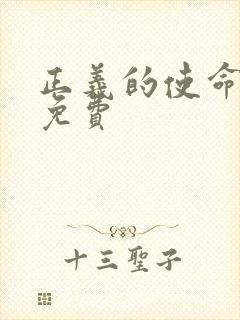 正义的使命全文免费