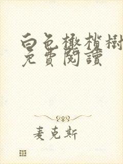 白色橄榄树全文免费阅读