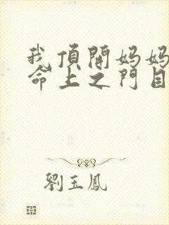 我顶开妈妈的生命上之门目录