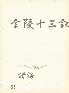 金陵十三钗原著