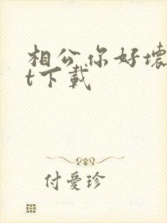相公你好坏txt下载