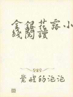 金银花露小说在线阅读