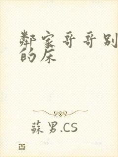 邻家哥哥别上我的床