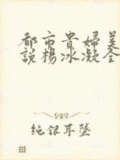 都市贵妇美腿小说杨冰凝全文阅读