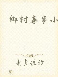 乡村春事小说