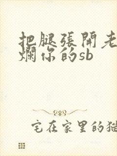 把腿张开老子臊烂你的sb