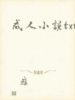 成人小说txt