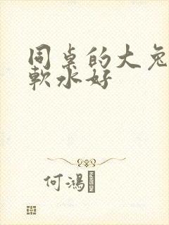 同桌的大兔子好软水好