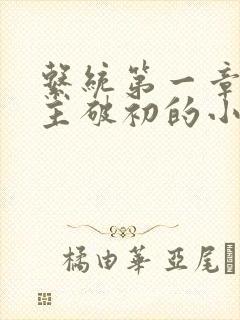 系统第一章给宿主破初的小说