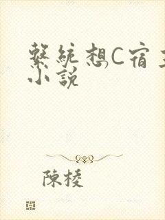 系统想C宿主的小说