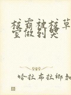 校霸被校草在教室做到哭