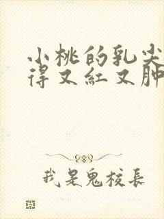 小桃的乳尖被吸得又红又肿