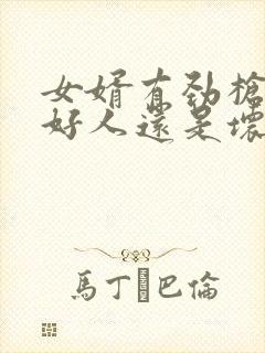 女婿有劲枪枪是好人还是坏人