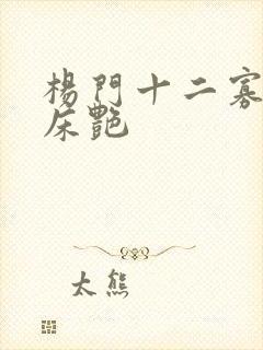 杨门十二寡妇肉床艳