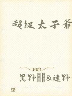 超级太子爷