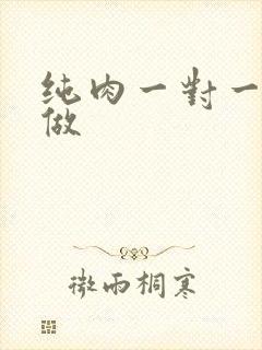 纯肉一对一到处做