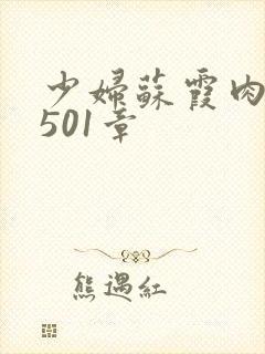 少妇苏霞肉欲第501章