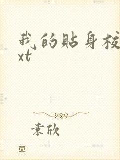 我的贴身校花txt