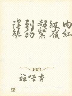 得到超级肉禽系统的紫岭红山