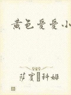 黄色爱爱小说