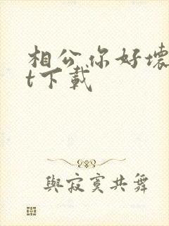 相公你好坏txt下载