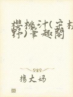 樱桃汁(宋枝江野)笔趣阁