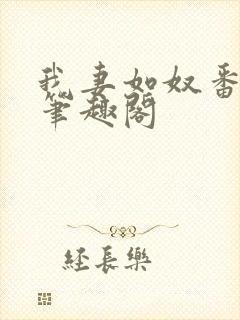 我妻如奴番外篇笔趣阁