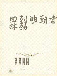 回到明朝当王爷林劲