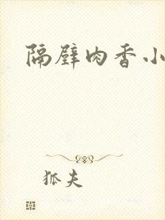 隔壁肉香小说