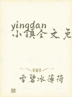 yingdan小镇全文免费阅读笔趣阁