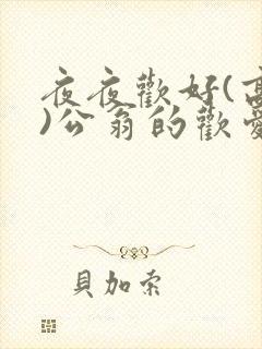 夜夜欢好(高h)公翁的欢爱