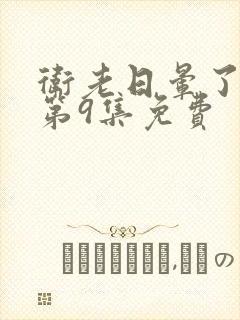 卫老日晕了淑蓉第9集免费